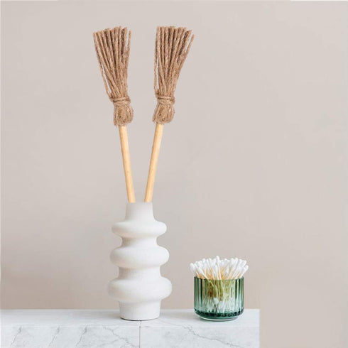 TOYANDONA 5pcs Dollhouse Miniature Broom, Micro Landscape Decor for Dollhouse Furniture Props
