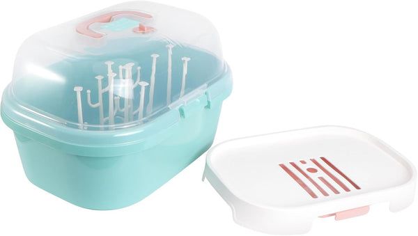 BESPORTBLE Bottle Drying Box and Storage Container for Feeding, Plastic Milk Bottle