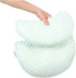 OUNONA Maternity Pillow for Pregnant Women Cooling Pillow for Waist Support
