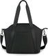 Diaper Bag Tote for Women Stylish Baby Bag Black PU Messengers Bag