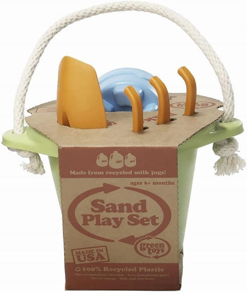 Set, (5520019) Green Toys Sand Play Green, Standard