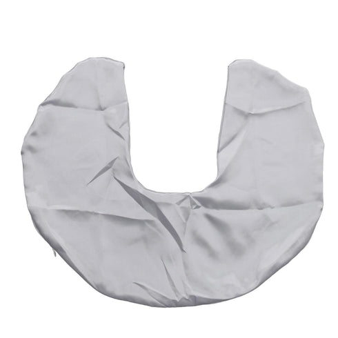 Soft Satin Nursing Pillow Cover for Breastfeeding Washable,Skin Friendly Slipcover in Grey Newborn Care