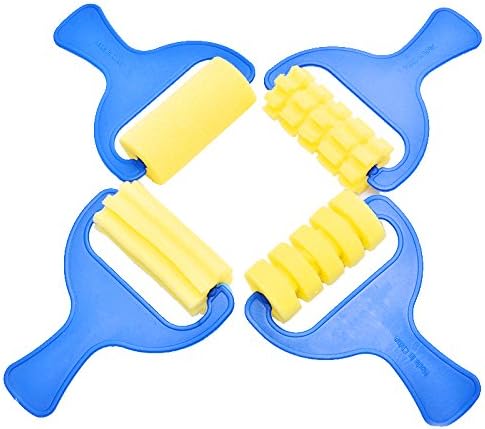 Washable Paint Brushes Set for Toddler Kids, Early Learning Toys, Non-toxic Finger Paints Art Supplies Gifts, 100% Baby