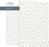 100% 2 Pack Set, 28 52 Ely's & Co. Patent Pending Waterproof Crib Sheets, Cotton with Waterproof Lining - Built