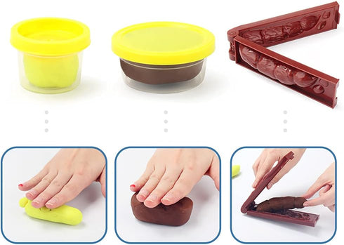 Set Realistic Fake Poop, April Fools Pranks Gift, Color Dough for Kid,Toy Gags & Prank Jokes Gifts, Fake Turd