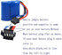 Blomiky 2 Pack 600mAh Li-ion Battery with SM-4P Plug for UDI008 UD08 UDI001 Venom Speed RC Boat