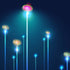 25 Sets LED Flying Set, 25 Slingshot + 25 Glow Helicopter - 50 Pcs, Glow in The Dark Party Favors for Kids 4-12