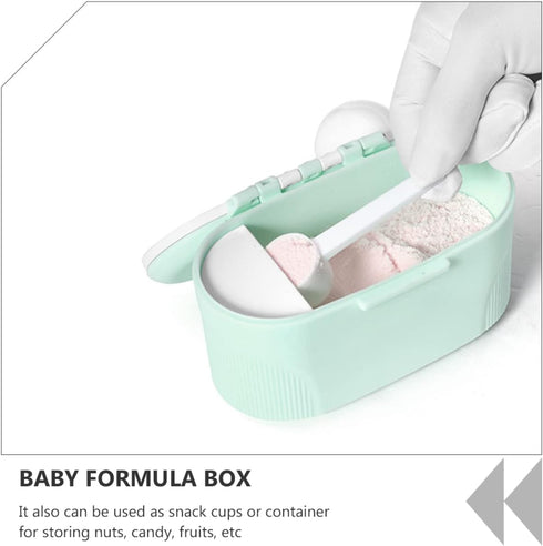 Portable Baby Formula Dispenser - Travel-Friendly Milk Container, Leak-Proof