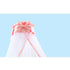 CdyBox Pink Breathable Crib Canopy Netting - Ideal Mosquito Protection for Kids