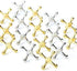 Gejoy 4 Set Vintage Metal Jacks and Ball Toys Kit, Retro Jax Game with 40 Metallic Jacks and 4 Rubber Balls