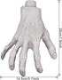 Halloween Skeleton Hands - 1 Pair Realistic Plastic Zombie Hands for Scary Halloween Props and Decorations