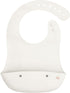 green sprouts Unisex Baby Scoop Silicone Bib in Light Spice