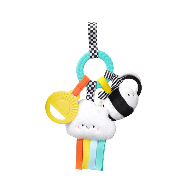 Itzy Ritzy Teething Activity Toy - Bitzy Busy Ring Infant Teething Toy
