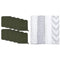 Comfy Cubs Baby Washcloths, Muslin Cotton Baby Towels and Muslin Swaddle Blankets