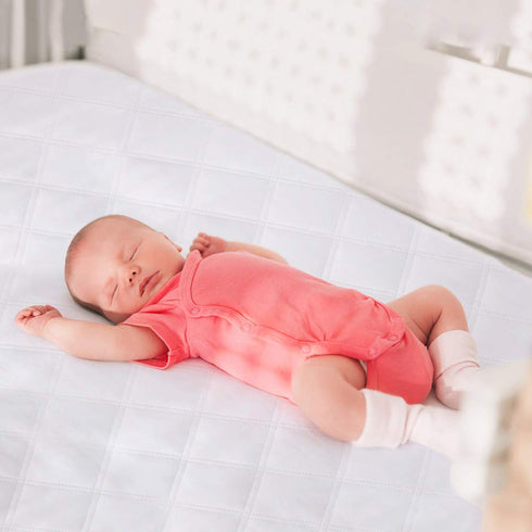 Yoofoss Waterproof Bassinet Mattress Pad Cover, 2 Pack, Baby Bassinet Mattress Protector for Boys and Girls, 32x16in