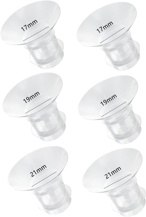 Flange Insert 17/19/21mm Compatible with S9/S10/S12/S9 Pro/S12 Pro Wearable Breastpump, Wearable Breast