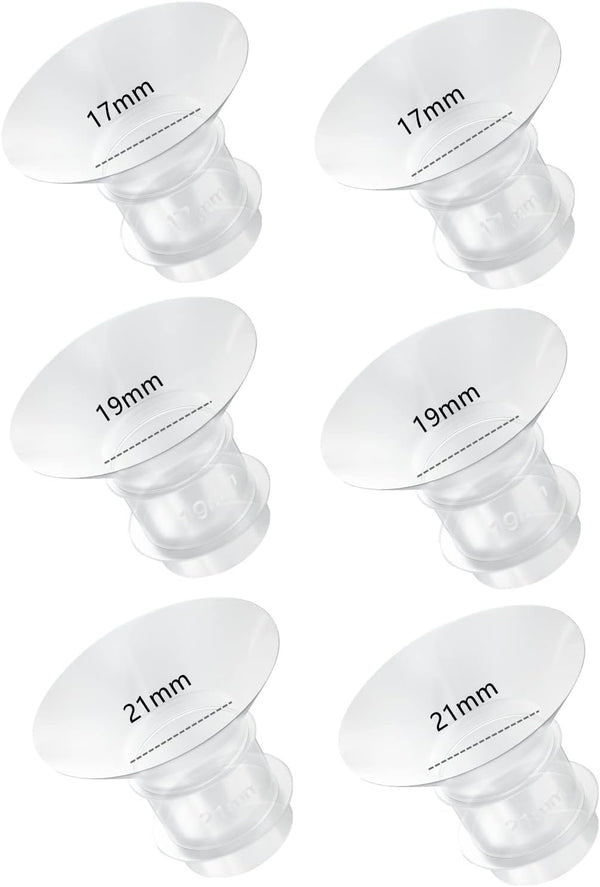 Flange Insert 17/19/21mm Compatible with S9/S10/S12/S9 Pro/S12 Pro Wearable Breastpump, Wearable Breast