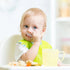 PandaEar 6 Pack Silicone Baby Spoons and Fork Feeding Set - Anti-Choke Self Feeding Utensils for 3 Months+