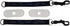 CHU-BUDDY Chew Holder, Black Screen Print, Black Tether, Natural Strap