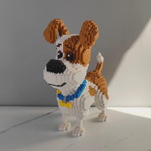 Building Block Dogs Micro Mini Block Animal Dog Building Animal Set DIY 3D Block Toy Building Blocks for Kids Or Adult 2100 Pieces