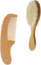 BESTonZON Boy Girl Hair Washing Brush Set Soft Wool Scalp Massage Comb