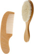 BESTonZON Boy Girl Hair Washing Brush Set Soft Wool Scalp Massage Comb