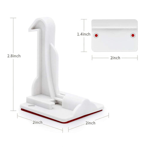 Buumook 6 Pack Upgraded Invisible Baby Proofing Cabinet Latch Locks - No Drilling or Tools Required, Children Proof