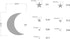 Moon and Stars Wall Decal Vinyl Sticker for Kids Room Decoration, Good Night Nursery Wall Decor (Gray)