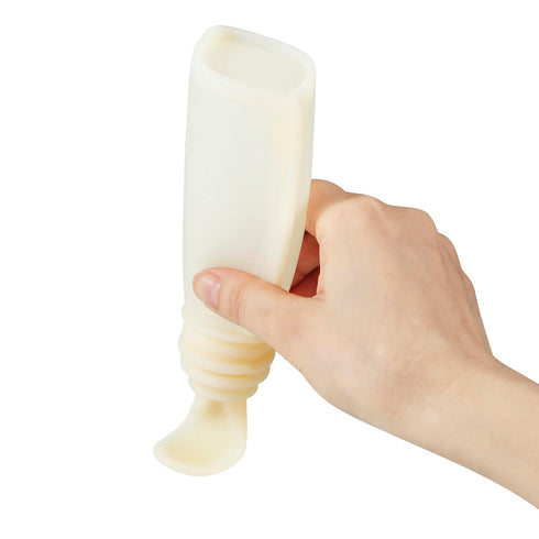 3 Pack Feeder-5.5oz Cereal-7pc Set PandaEar Reusable Silicone Baby Food Pouches with Spoon Leak-Proof Squeeze Pouches