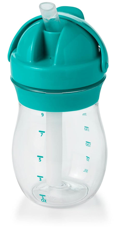 OXO Tot Transitions 9 ounce Straw Cup, Teal