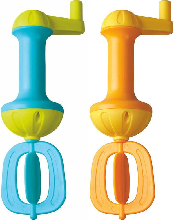 HABA Bubble Bath Whisk 2 Pack, Extra Bubbles Bath Toy for Toddlers to Enhance Sensory Play and Motor Skills