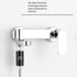 Generic G1/2 LED Shower Head with Real-Time Water Temperature Display, for Hydro Power Generation, Color Indicator
