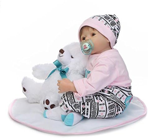 Reborn Dolls Baby Clothes - Pink Outfits for 20"-22" Reborn Doll Girl Baby Sets