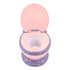 Ergonomic Pinkish Toddler Potty Training Toilet with Detachable Design