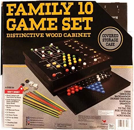 Family 10-in-1 Game Set