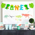 Dinosaur 1st Birthday Decoration High Chair Banner for Baby Boy, Dinosaur One Birthday Party Supplies