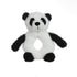 Apricot Lamb Baby Lovey Panda Soft Rattle Toy, Plush Stuffed Animal for Newborn (White Panda, 6 Inches)
