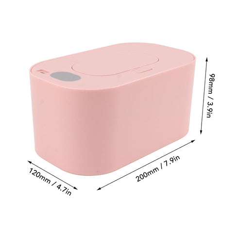 YUEHISY Baby Wipes Warmer, Larger Capacity Wipe Dispenser While Retaining Water, USB Powered,Available in White