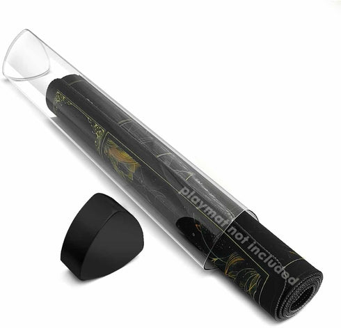 FROGIGO Playmat Tube Prism-Shaped for TCG Playmats - Non-Slip Play Mat Holder with