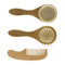 VICASKY Wooden Care Brush and Multi-use Woolen Comb Set for Newborns and