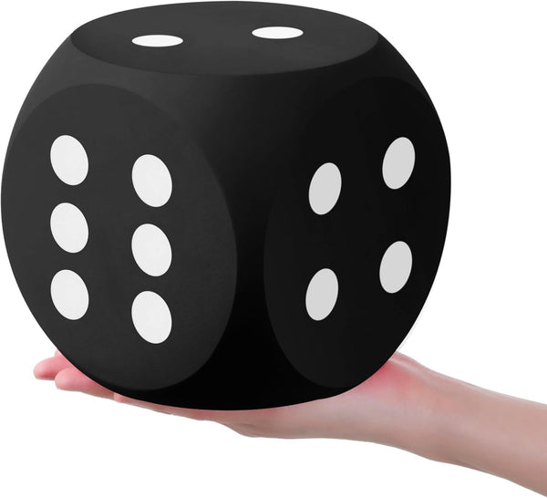 6 Inches Foam Dice - Fun Large Educational Toy for Board Game Nights and Learning Sessions