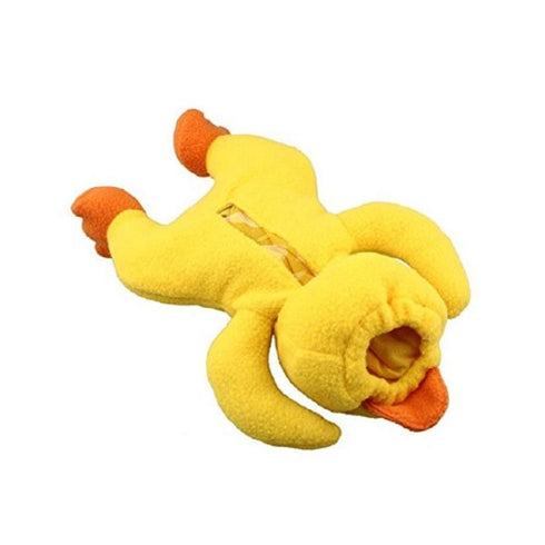 Hooyi Yellow Duck Infant Feeding Bottle Holder - Warm Plush Pouch