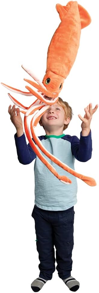 Douglas Stretch Squid Plush Stuffed Animal