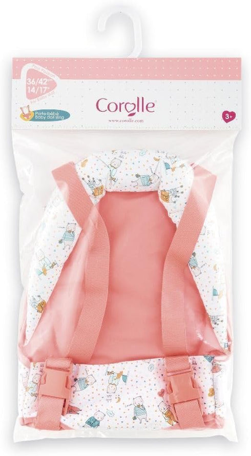 Corolle Mon Grand Poupon Carry Seat for 36-42 cm Dolls, Suitable for Children 3 Years and Up, 9000141070