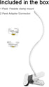 Baby Monitor Mount 15.7 inches Compatible with HelloBaby HB6550/HB65/HB6550 pro/HB66/HB248, ANMEATE SM935E