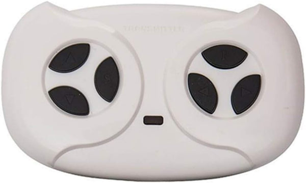2.4G Bluetooth Remote Control Transmitter for Children's Electric Riding Toy Car Replacement Parts in White