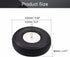 Fielect 5 inch RC Model Airplane Super Light Sponge Tire Tail Wheel Tire and Wheel Sets for RC Car Airplane PU Sponge Tire with Plastic Hub 2 Pcs