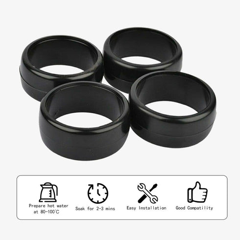 4pcs/Set 1/10 RC Wear-Resisting Drift Tires for HPI HPS Tamiya TT01 TT02 MST 1:10 Drift Racing Car