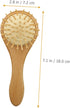 Set Set VICASKY Brush for Newborns Hair Brush Comb Comb for Bath for Soft Scalp Care