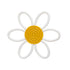 Snacko 2pcs Nordic Flower Soothing Teether - Cartoon Hollow Design for Teething Relief(White